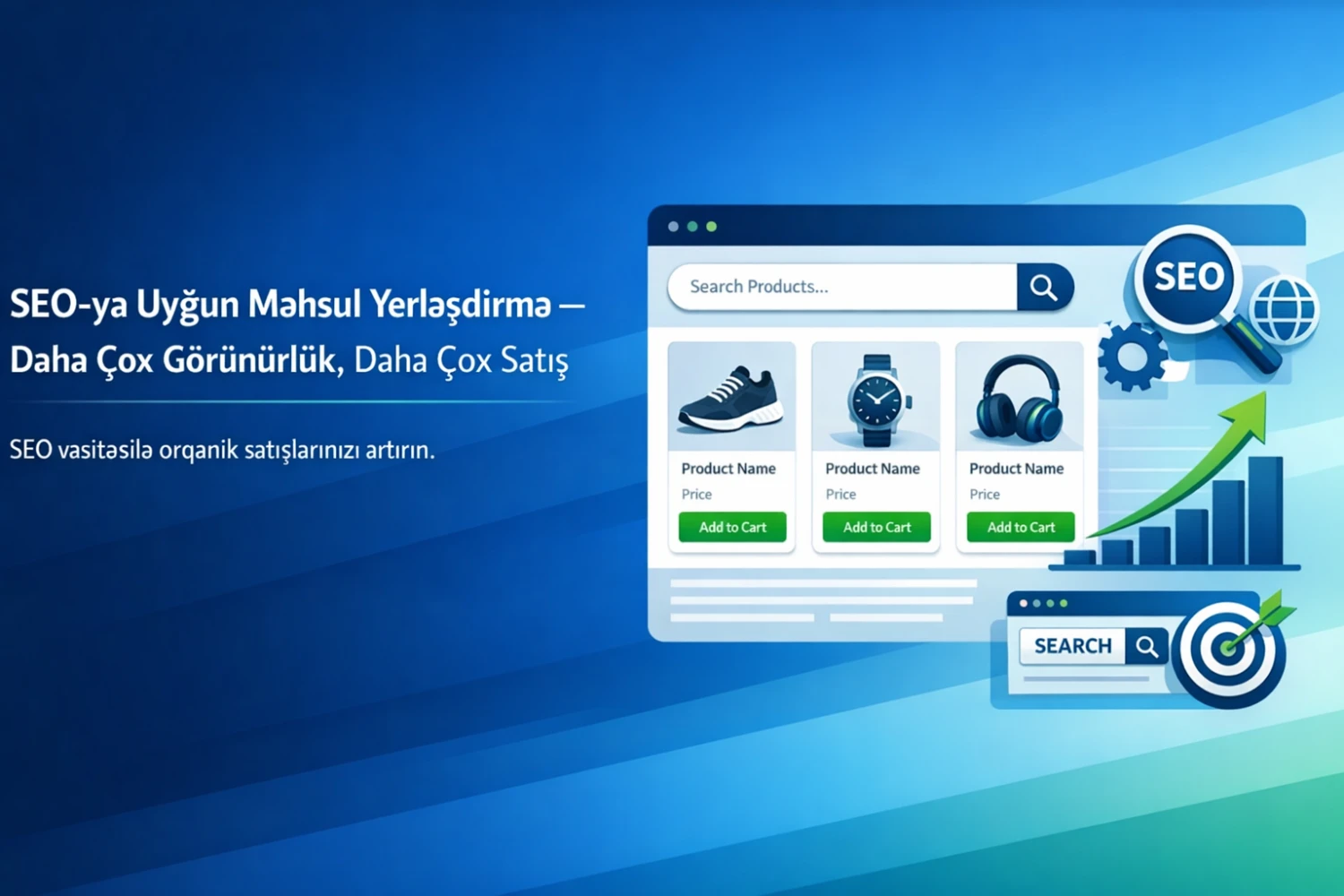 E-Ticarət Mağazalarında Məhsul Yerləşdirməsində SEO-nun Strateji Rolu