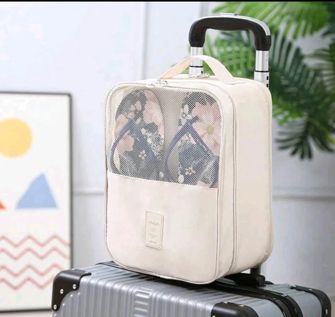 Ayaqqabılar üçün Səyahət Çantası – 3 Cüt Ayaqqabı Tutumlu, Su Keçirməz Orqanayzer