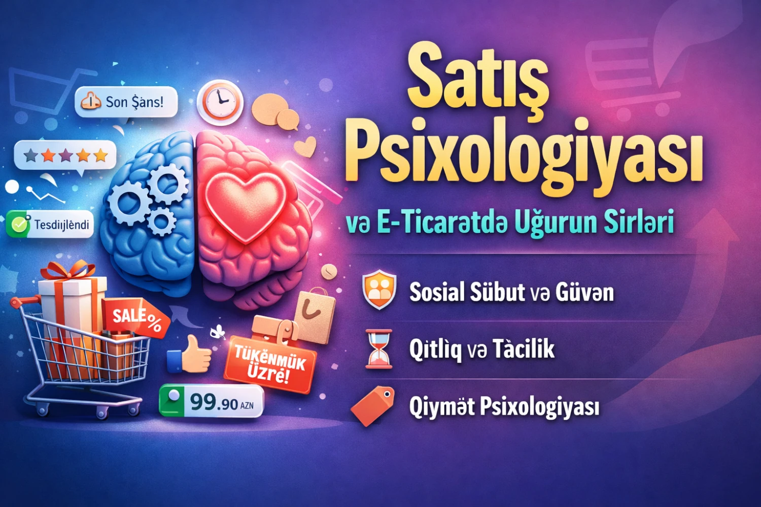 Satış Psixologiyası nədir və E-ticarət üçün niyə önəmlidir?