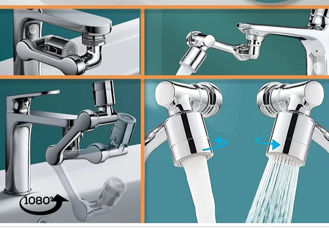 1080° Universal Fırlana bilən Kran Başlığı