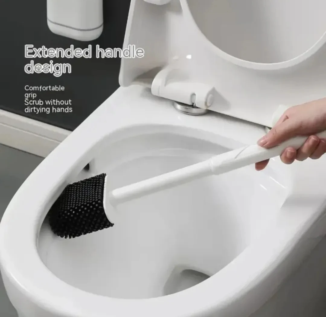 Antibakterial Silikon Tualet Fırçası