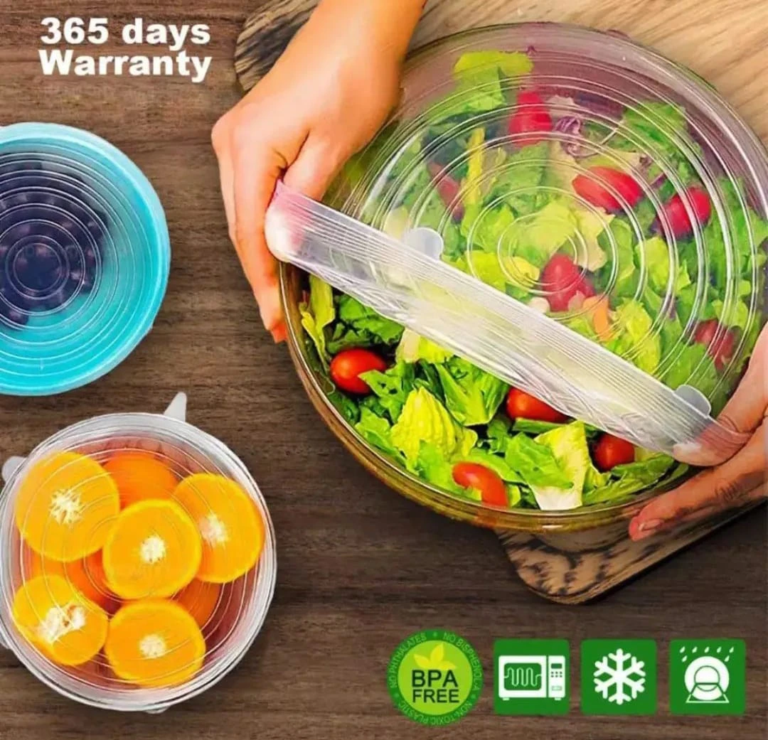 6-lı Paket Çoxfunksional Silikon Başlıqlar