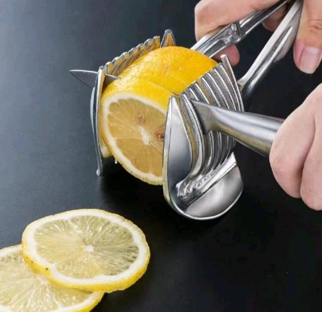 Professional Metal Dilimləmə Aləti – 18.5 sm, Paslanmaz Metal, Bərabər Dilimləmə üçün Erqonomik Maşa və Dilim Tutacaq