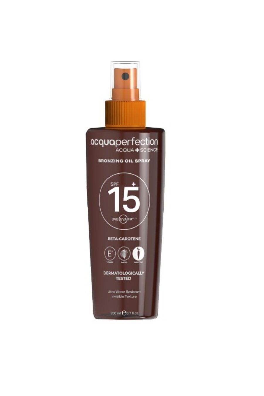 Acqua Perfection Bronzlaşdırıcı Yağ SPF 15, 200 ml
