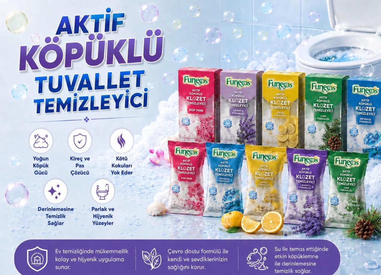 Ekolojik  Klozet Tuvalet WC Temizleyici